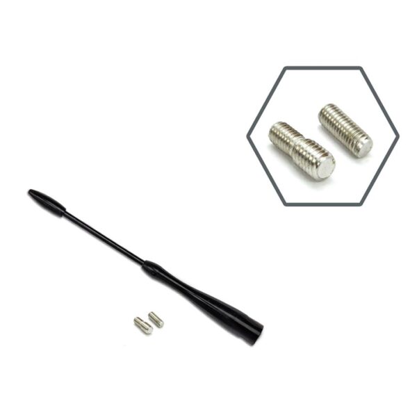 ΚΕΡΑΙΑ ΑΛΟΥΜΙΝΙΟΥ ΑΝΤΜ04 16cm ΜΕ 2 ΑΝΤΑΠΤΟΡΕΣ 5-6mm AMiO - 1 ΤΕΜ. - Image 2