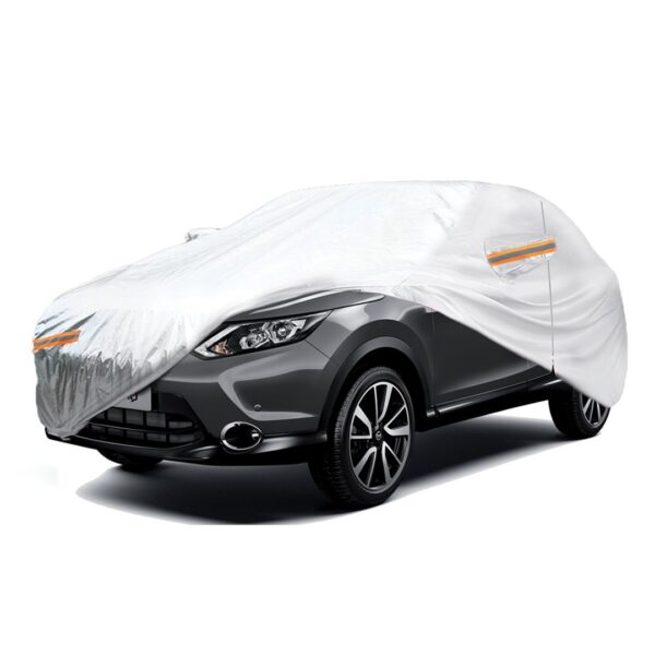 ALL IN POINT ΚΟΥΚΟΥΛΑ ΑΥΤΟΚΙΝΗΤΟΥ COTTON 120G - SUV/VAN X-LARGE (ΑΣΗΜΙ/ΦΕΡΜΟΥΑΡ - 510 X 185 X 150 cm) AMiO - 1 ΤΕΜ. - AIN-162709 LEFKELIS.GR