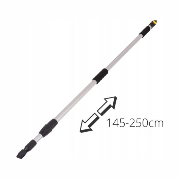 ALL IN POINT ΑΝΤΑΛΛΑΚΤΙΚΟ ΠΤΥΣΣΟΜΕΝΟ ΚΟΝΤΑΡΙ 145-250 cm ΓΙΑ ΚΕΦΑΛΗ ΒΟΥΡΤΣΑΣ ΠΛΥΣΙΜΑΤΟΣ 01274 AMiO - 1 ΤΕΜ. - AIN-170683 LEFKELIS.GR