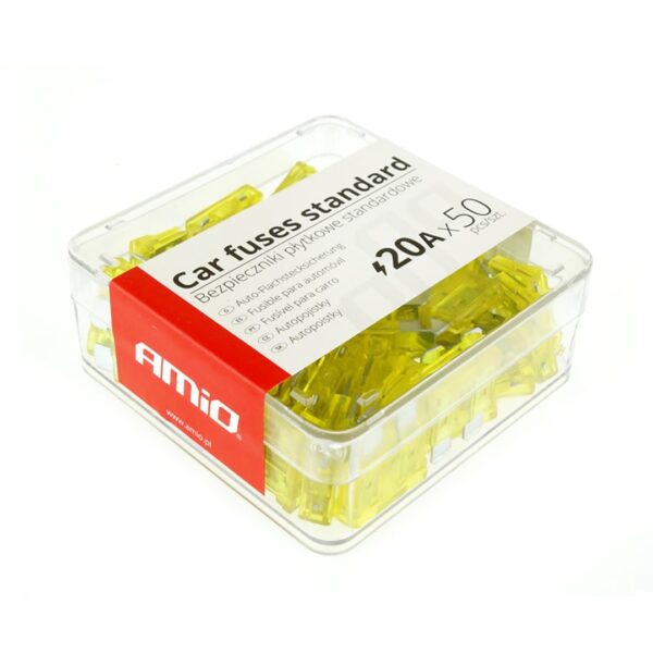 ALL IN POINT ΑΣΦΑΛΕΙΕΣ STANDARD 20A AMiO - 50 ΤΕΜ. ΚΟΥΤΙ - AIN-166849 iluma.GR