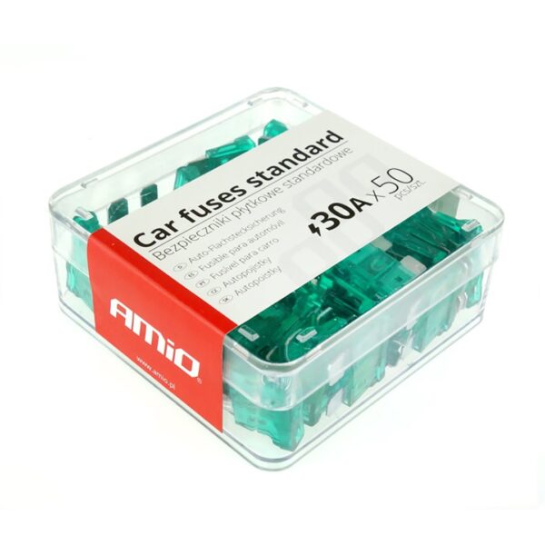 ALL IN POINT ΑΣΦΑΛΕΙΕΣ STANDARD 30A AMiO - 50 ΤΕΜ. ΚΟΥΤΙ - AIN-166851 iluma.GR