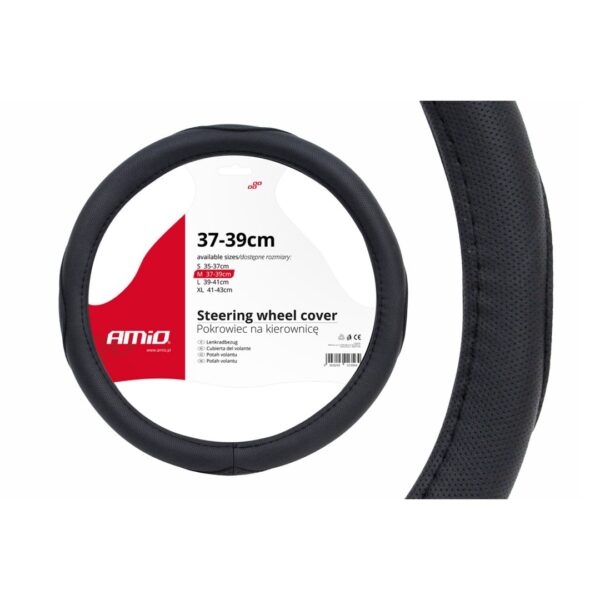 ALL IN POINT ΚΑΛΥΜΜΑ ΤΙΜΟΝΙΟΥ 37/39CM SWC-09-M ΜΑΥΡΟ ΑΜΙΟ AMiO - 1 ΤΕΜ. - AIN-164224 iluma.GR