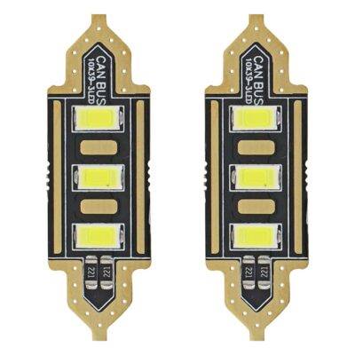 ALL IN POINT ΛΑΜΠΑΚΙΑ ΠΛΑΦΟΝΙΕΡΑΣ 39mm 12V 5.600K 3xSMD 5730 LED AMIO - 2 ΤΕΜ. - AIN-173670 LEFKELIS.GR