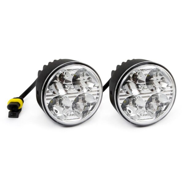 16W 8xSMD LED 800lm DRL 510HP ΣΤΡΟΓΓΥΛΟΙ 70mm 2ΤΕΜ - AIN-169831 LEFKELIS.GR