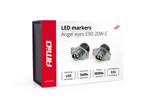 ALL IN POINT BMW ΣΕΙΡΑ 3 E90 ΛΑΜΠΑΚΙΑ ΓΙΑ ANGEL ΜΕ KIT XENON 340lm 20W ΑΜΙΟ - 2ΤΕΜ. - AIN-169856 LEFKELIS.GR