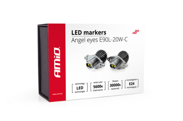 ALL IN POINT BMW ΣΕΙΡΑ 3 E90 ΛΑΜΠΑΚΙΑ ΓΙΑ ANGEL ΑΛΟΓΟΝΟΥ 340lm 20W 2ΤΕΜ. - AIN-169867 LEFKELIS.GR