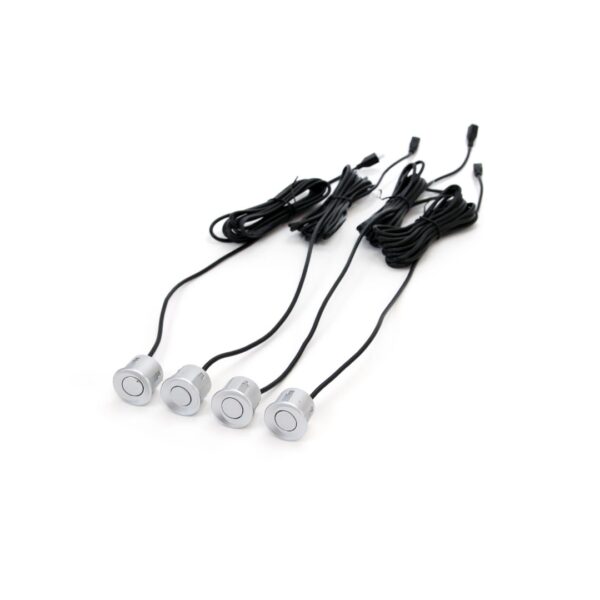 ΣΥΣΤΗΜΑ ΠΑΡΚΑΡΙΣΜΑΤΟΣ 12V 4 ΜΑΤΙΑ ΑΣΗΜΙ Φ22mm ΜΕ ΟΘΟΝΗ LED AMiO - 1 ΤΕΜ. - Image 2