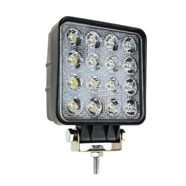 ALL IN POINT ΠΡΟΒΟΛΕΑΣ ΕΡΓΑΣΙΑΣ ΤΕΤΡΑΓΩΝΟΣ AWL05 FLAT 4000lm 9/60V - 48W -16 LED -108X108X57mm AMiO - 1 ΤΕΜ. - AIN-163854 LEFKELIS.GR