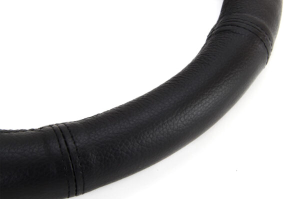 ΚΑΛΥΜΜΑ ΤΙΜΟΝΙΟΥ ΔΕΡΜΑΤΙΝΟ 4XL 49/51CM ΜΑΥΡΟ ΑΜΙΟ - 1 ΤΕΜ. - Image 2
