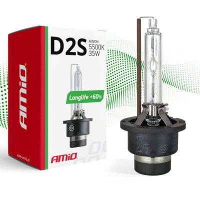 ALL IN POINT D2S 12V 5.500k 35W ΑΝΤΑΛΛΑΚΤΙΚΗ ΛΑΜΠΑ LONGLIFE +60%  AMIO - 1 ΤΕΜ. - AIN-171599 LEFKELIS.GR