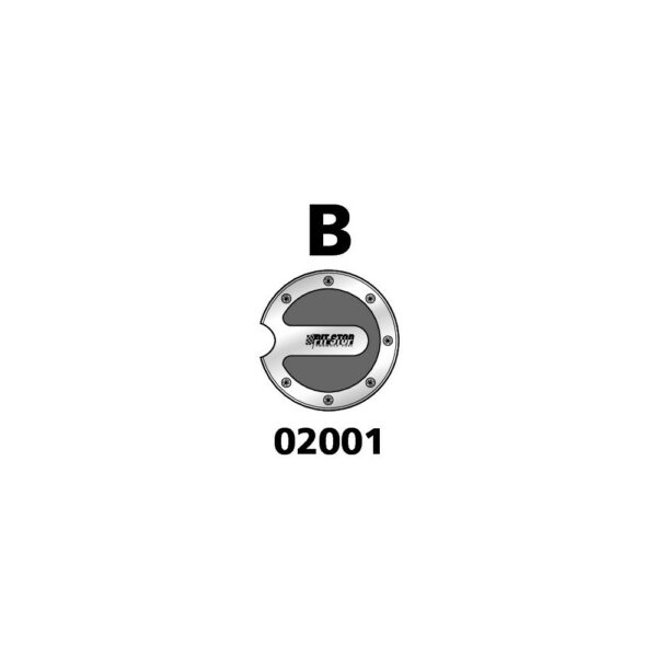 ΤΑΠΑ ΡΕΖΕΡΒΟΥΑΡ CARBON "B" LAMPA - 1 TEM. - Image 2