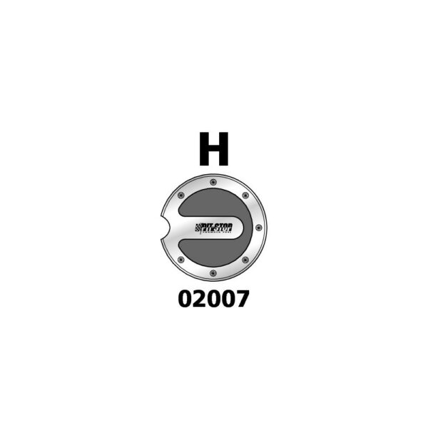 ΤΑΠΑ ΡΕΖΕΡΒΟΥΑΡ CARBON "H" LAMPA - 1 TEM. - Image 2