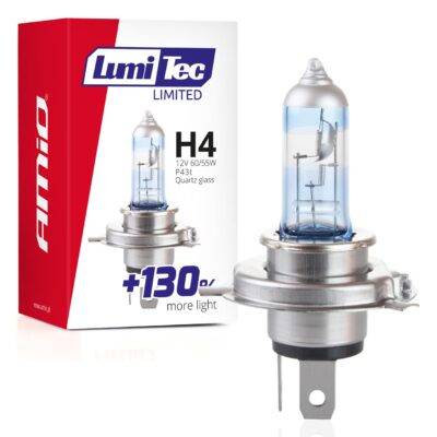 ALL IN POINT H4 12V 60/55W P43t LUMITEC LIMITED +130% UP TO 40m AMIO - 1 ΤΕΜ. - AIN-171613 LEFKELIS.GR
