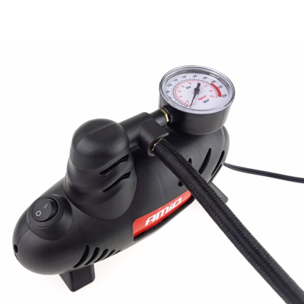 ΚΟΜΠΡΕΣΕΡ ΑΕΡΑ ΕΛΑΣΤΙΚΩΝ ΠΛΑΣΤΙΚΟ ACOMP-07 12V 250psi 17bar 9l/min ΜΕ ΦΙΣ ΑΝΑΠΤΗΡΑ ΚΑΙ ΔΙΑΚΟΠΤΗ & ΚΑΛΩΔΙΟ 3Μ ΑΜΙΟ - 1 Τεμ. - Image 2
