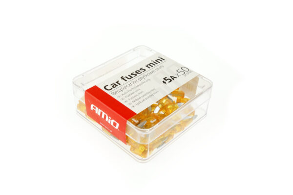 ALL IN POINT ΑΣΦΑΛΕΙΕΣ MINI 5A - ΚΟΥΤΙ 50ΤΕΜ - AIN-169833 iluma.GR