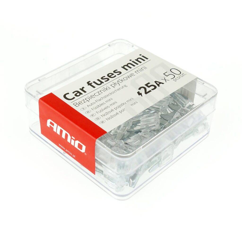 ALL IN POINT ΑΣΦΑΛΕΙΕΣ MINI 25A AMiO - ΚΟΥΤΙ 50 ΤΕΜ. - AIN-167492 LEFKELIS.GR