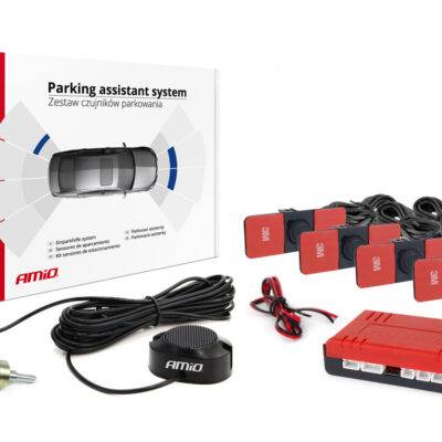 ALL IN POINT ΣΥΣΤΗΜΑ ΠΑΡΚΑΡΙΣΜΑΤΟΣ 12V ΜΕ 4 ΑΙΣΘΗΤΗΡΕΣ ΤΥΠΟΥ INSIDE MOUNT (ΜΑΥΡΟ) 16
