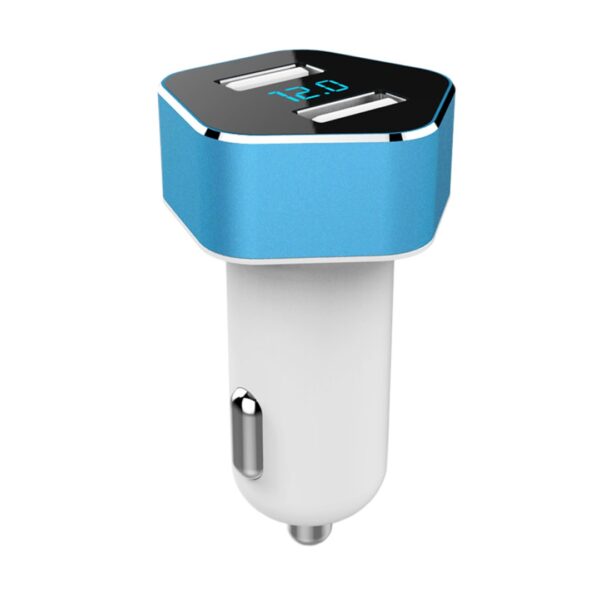 ALL IN POINT ΦΟΡΤΙΣΤΗΣ ΑΝΑΠΤΗΡΑ ΜΕ 2 ΘΥΡΕΣ USB 12V 2400mA ΚΑΙ ΒΟΛΤΟΜΕΤΡΟ AMiO – 1 ΤΕΜ. - AIN-167496 LEFKELIS.GR