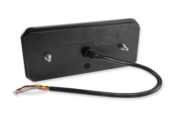 ΦΑΝΑΡΙ ΠΙΣΙΝΟ ΑΡΙΣΤΕΡΟ RCL-02-L 10-30V LED 236x104x40mm ΜΕ ΚΑΛΩΔΙΟ 1ΤΕΜ - Image 2