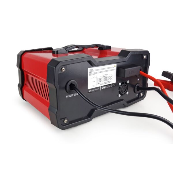 ΕΚΚΙΝΗΤΗΣ/ΦΟΡΤΙΣΤΗΣ ΜΠΑΤΑΡΙΑΣ 12/24V 12A (75Α START ENGINE) ΜΕ TESTER ΚΑΙ ΠΡΟΣΤΑΣΙΑ ΥΠΕΡΦΟΡΤΩΣΗΣ AMiO – 1 ΤΕΜ. - Image 2