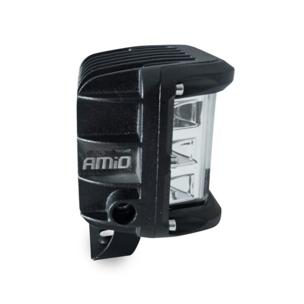 ΠΡΟΒΟΛΕΑΣ ΕΡΓΑΣΙΑΣ WORKING LAMP 12LED 3030 9-36V 2880lm 6000K 110x75mm AWL08 AMIO – 1 ΤΕΜ. - Image 2