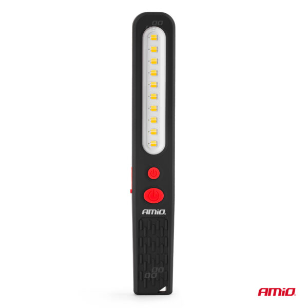 ΦΑΚΟΣ ΕΡΓΑΣΙΑΣ ΧΕΙΡΟΣ ΜΕ ΜΑΓΝΗΤΗ MICRO USB SMD LED 1200mAh 37x16x241mm - 1 ΤΕΜ. - Image 2