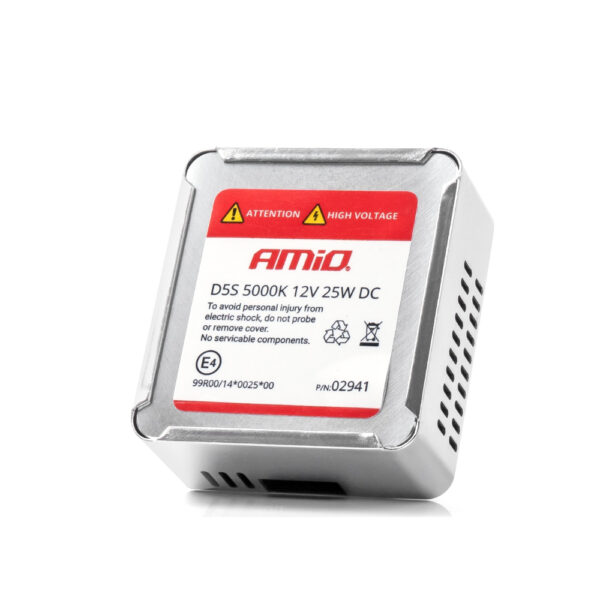 D5S 12V 5.000k 25W ΑΝΤΑΛΛΑΚΤΙΚΗ ΛΑΜΠΑ BASIC AMIO - 1 Τεμ. - Image 2