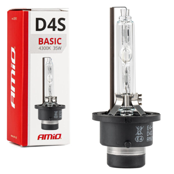 ALL IN POINT D4S 12V 4.300k 35W ΑΝΤΑΛΛΑΚΤΙΚΗ ΛΑΜΠΑ BASIC AMIO - 1 Τεμ. - AIN-181146 LEFKELIS.GR