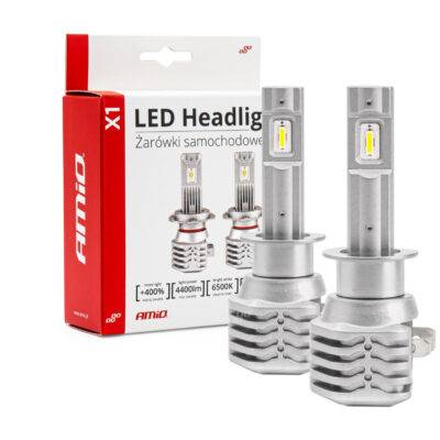 ALL IN POINT ΛΑΜΠΕΣ LED X1 SERIES H1 10-16V 40W 6.500K 4400lm +400% ΑMiO - 2 TEM. - AIN-178495 LEFKELIS.GR
