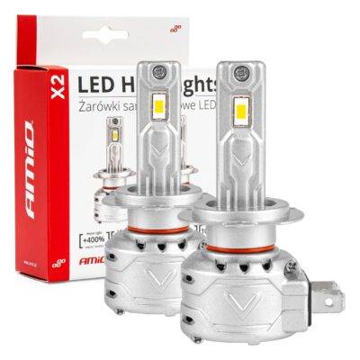 ALL IN POINT ΛΑΜΠΕΣ LED H7/Η18 10-16V 72W 6.500K 7920lm CANBUS (ΑΝΕΜΙΣΤΗΡΑΚΙ) X2 SERIES AMIO - 2ΤΕΜ. - AIN-175251 LEFKELIS.GR