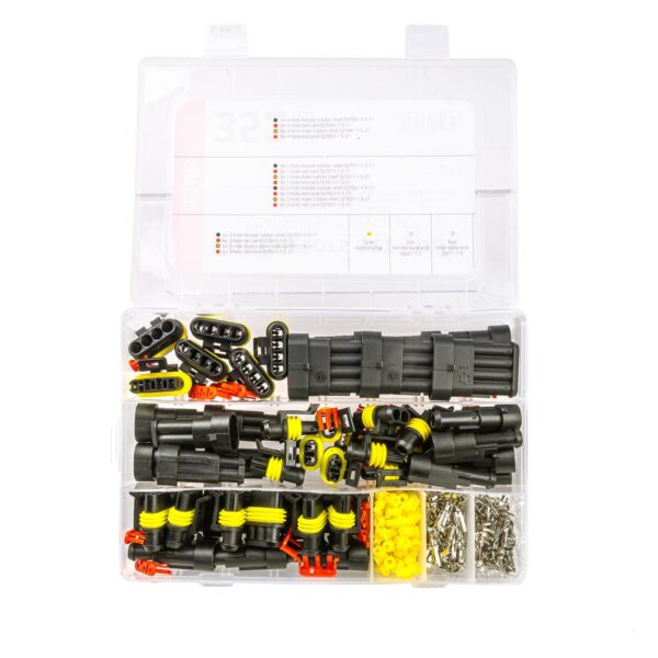 ALL IN POINT ΦΙΣ & ΒΥΣΜΑΤΑ ΚΑΛΩΔΙΩΝ 6 ΤΥΠΩΝ 12/24V ΑΡΣΕΝΙΚΑ ΚΑΙ ΘΗΛΥΚΑ ΣΕΤ ΑΜΙΟ - 352 ΤΕΜ. - AIN-180473 iluma.GR