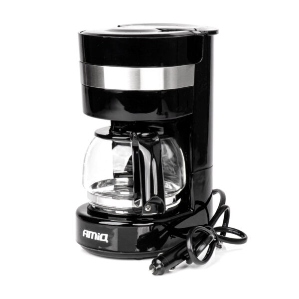 ALL IN POINT ΚΑΦΕΤΙΕΡΑ ΦΙΛΤΡΟΥ ΓΙΑ ΓΑΛΛΙΚΟ ΚΑΦΕ 24V 300W 650ML ΜΑΥΡΗ/INOX ΑMiO - 1 TEM. - AIN-177348 LEFKELIS.GR