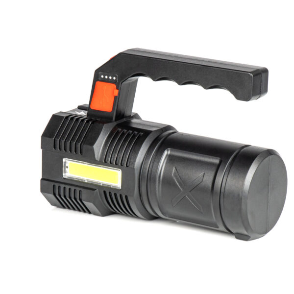 ΦΑΚΟΣ ΧΕΙΡΟΣ 4LED+1COB 1.200mAh 300lm microUSB ΕΠΑΝΑΦΟΡΤΙΖΟΜΕΝΟΣ ΑMiO - 1 TEM. - Image 2
