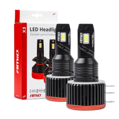 ALL IN POINT ΛΑΜΠΕΣ LED H15 9-16V 90W 6.500K 9900lm CANBUS ΜΕ ΑΝΕΜΙΣΤΗΡΑΚΙ X3 SERIES AMIO - 2ΤΕΜ. - AIN-177343 LEFKELIS.GR