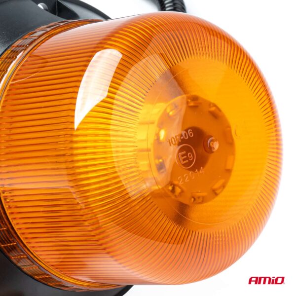 ΦΑΡΟΣ ΠΟΡΤΟΚΑΛΙ W22M 12/24V - 60xSMD LED - 115x108mm (ΜΑΓΝΗΤΙΚΗ ΒΑΣΗ/ΦΙΣ/ΚΑΛΩΔΙΟ 4m) ΑΜΙΟ - 1 ΤΕΜ. - Image 2