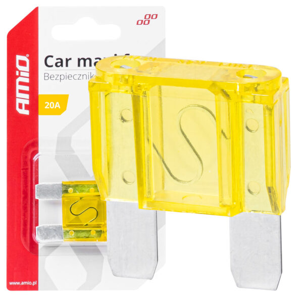 ALL IN POINT ΑΣΦΑΛΕΙΑ MAXI 20A AMIO - 1 Τεμ. - AIN-181161 iluma.GR
