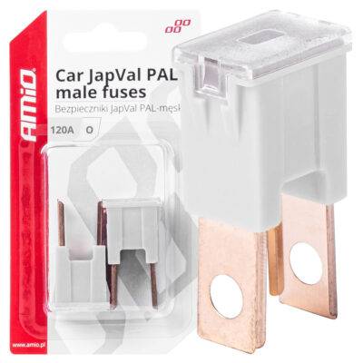 ALL IN POINT ΑΣΦΑΛΕΙΕΣ JapVal PAL O ΑΡΣΕΝΙΚΕΣ 120A ΣΕ ΓΚΡΙ ΧΡΩΜΑ AMIO - 2 Τεμ. - AIN-181250 LEFKELIS.GR