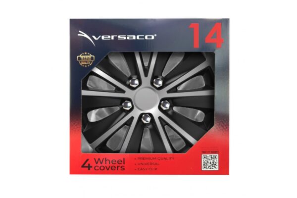 ΤΑΣΙ 14" RAPIDE NC SILVER BLACK AMIO ΣΕΤ 4 ΤΕΜ ΣΕ ΚΟΥΤΙ - Image 2