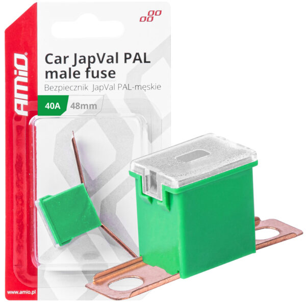 ALL IN POINT ΑΣΦΑΛΕΙΑ JapVal PAL ΑΡΣΕΝΙΚΗ 48mm 40A ΣΕ ΠΡΑΣΙΝΟ ΧΡΩΜΑ AMIO - 1 Τεμ. - AIN-181265 iluma.GR