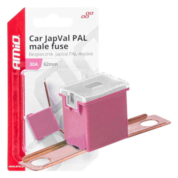 ALL IN POINT ΑΣΦΑΛΕΙΑ JapVal PAL ΑΡΣΕΝΙΚΗ 62mm 30A ΣΕ ΡΟΖ ΧΡΩΜΑ AMIO - 1 Τεμ. - AIN-181274 iluma.GR