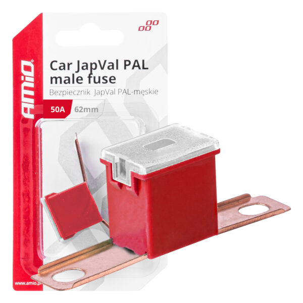 ALL IN POINT ΑΣΦΑΛΕΙΑ JapVal PAL ΑΡΣΕΝΙΚΗ 62mm 50A ΣΕ ΚΟΚΚΙΝΟ ΧΡΩΜΑ AMIO - 1 Τεμ. - AIN-181276 iluma.GR