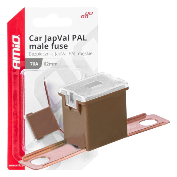 ALL IN POINT ΑΣΦΑΛΕΙΑ JapVal PAL ΑΡΣΕΝΙΚΗ 62mm 70A ΣΕ ΚΑΦΕ ΧΡΩΜΑ AMIO - 1 Τεμ. - AIN-181278 iluma.GR