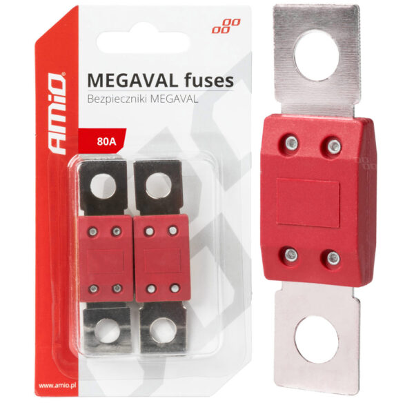 ALL IN POINT ΑΣΦΑΛΕΙΕΣ MEGAVAL 80A AMIO - 2 Τεμ. - AIN-181164 iluma.GR
