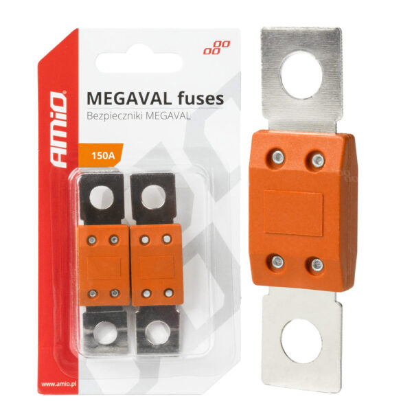 ALL IN POINT ΑΣΦΑΛΕΙΕΣ MEGAVAL 150A AMIO - 2 Τεμ. - AIN-181168 iluma.GR