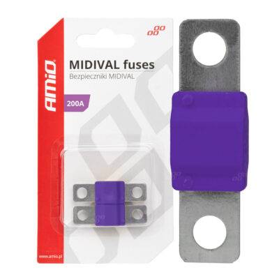 ALL IN POINT ΑΣΦΑΛΕΙΕΣ MIDIVAL 200A AMIO - 2 Τεμ. - AIN-181184 LEFKELIS.GR
