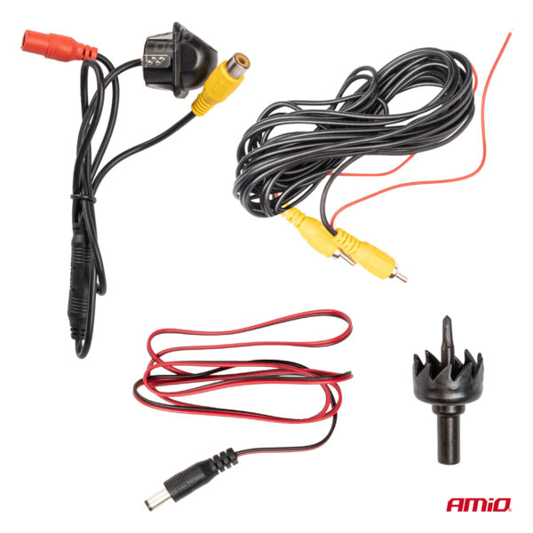ΚΑΜΕΡΑ ΟΠΙΣΘΟΠΟΡΕΙΑΣ 12V LED ME NYΧΤΕΡΙΝΗ ΛΗΨΗ HD-305 ΑMiO - 1 TEM. - Image 2