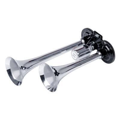 ALL IN POINT ΚΟΡΝΑ ΠΝΕΥΜΑΤΙΚΗ 12/24V 118db ΔΙΠΛΗ 2 ΤΟΝΩΝ ΧΡΩΜΙΟ ΑΜΙΟ - 1 ΤΕΜ. - AIN-181460 LEFKELIS.GR