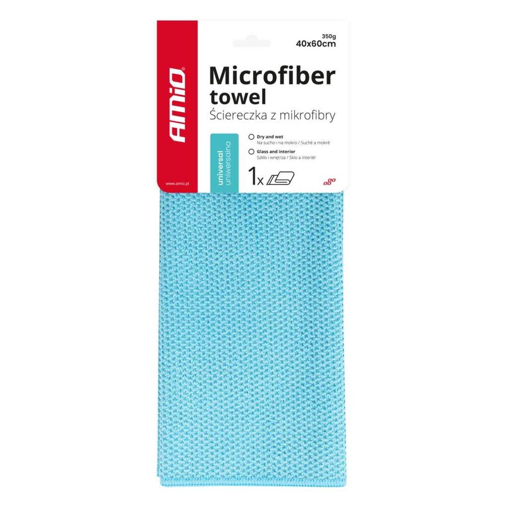 ALL IN POINT ΠΑΝΑΚΙ ΚΑΘΑΡΙΣΜΟΥ ΜΙΚΡΟΦΙΜΠΡΑ UNIVERSAL 40x60cm 350gr AMIO - 1 Τεμ. - AIN-182123 LEFKELIS.GR