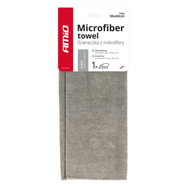 ALL IN POINT ΠΑΝΑΚΙ ΓΥΑΛΙΣΜΑΤΟΣ ΜΙΚΡΟΦΙΜΠΡΑ 30x40cm 340g/m2 AMIO - 1 Τεμ. - AIN-182131 LEFKELIS.GR