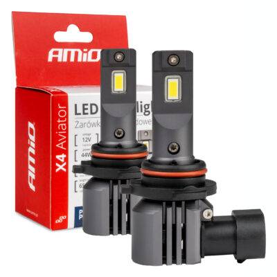 ALL IN POINT ΛΑΜΠΕΣ HB4 12V 44W 6.500K 3.936lm LED X4 SERIES AVIATOR PLUG & PLAY AMIO 2ΤΕΜ. - AIN-182910 LEFKELIS.GR